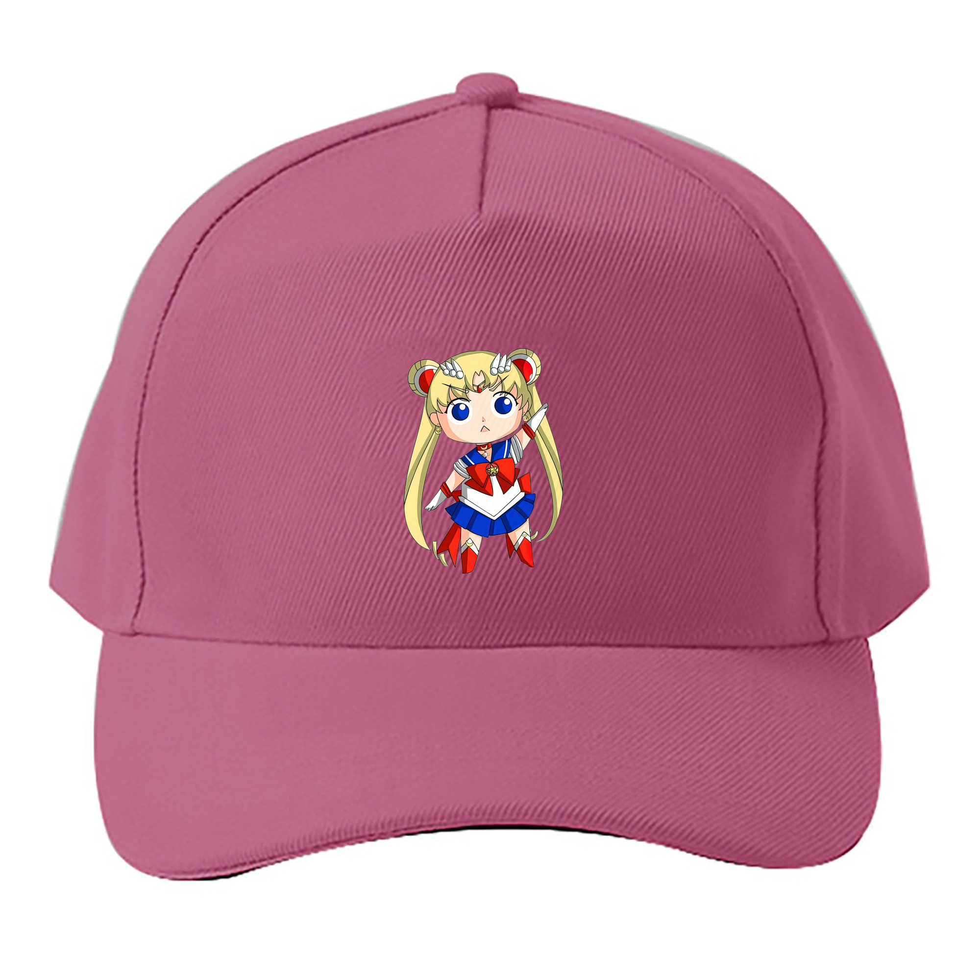 （画像用） 美少女戦士セーラームーン 月野 うさぎ つきの うさぎ Sailor Moon Tsukino Usagi ベースボールキャップ 綿100％ 男女兼用 帽子 スポーツ